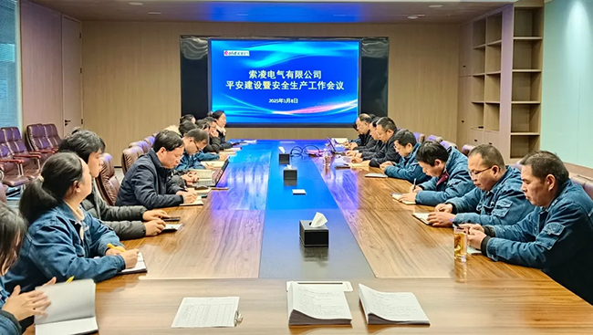索凌電氣年度安全工作會議：壓實責(zé)任，護航發(fā)展